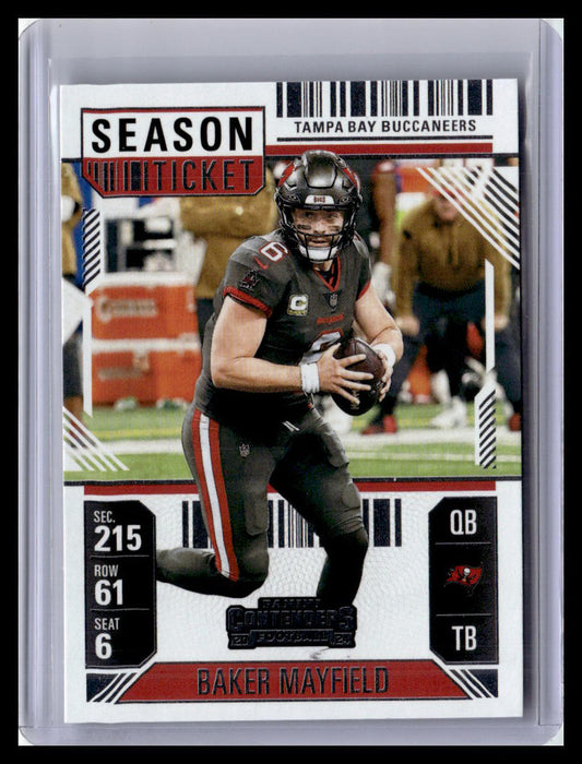 2024 Panini Contenders #92 Baker Mayfield