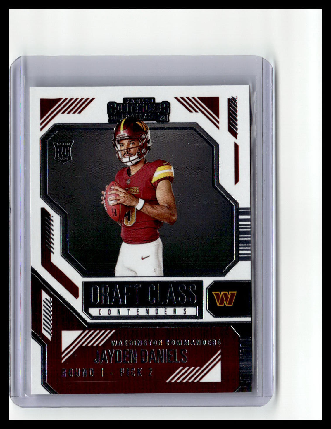2024 Panini Contenders #2 Jayden Daniels Draft Class Contenders
