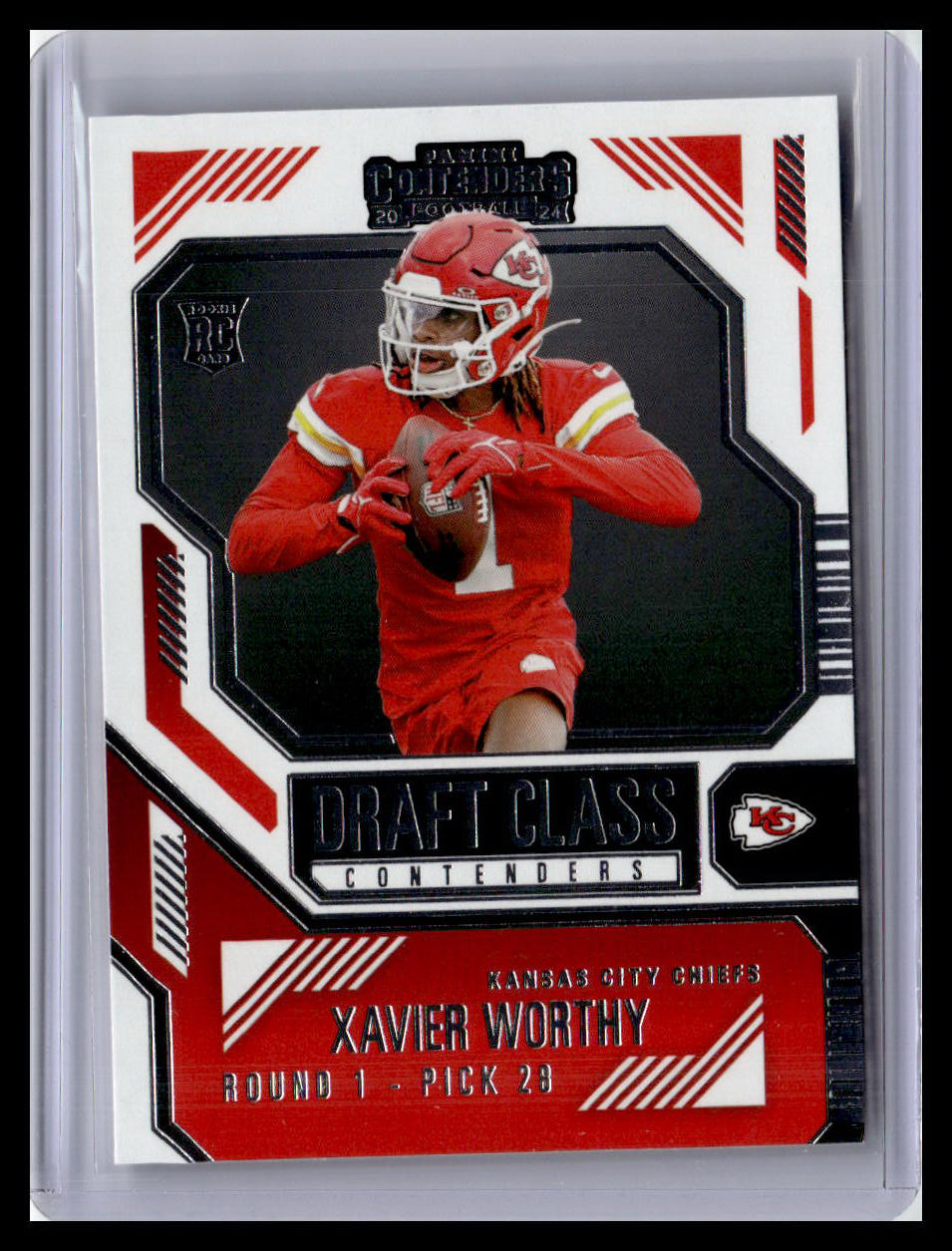 2024 Panini Contenders #6 Xavier Worthy Draft Class Contenders