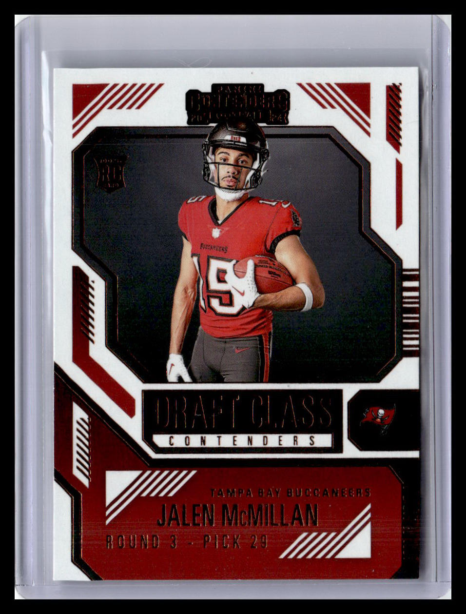 2024 Panini Contenders #19 Jalen McMillan Draft Class Contenders