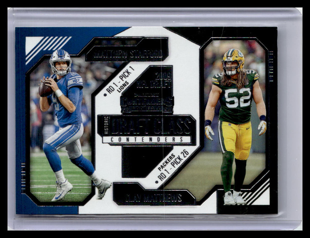 2024 Panini Contenders #24 Matthews / Stafford Historic Draft Class Contenders