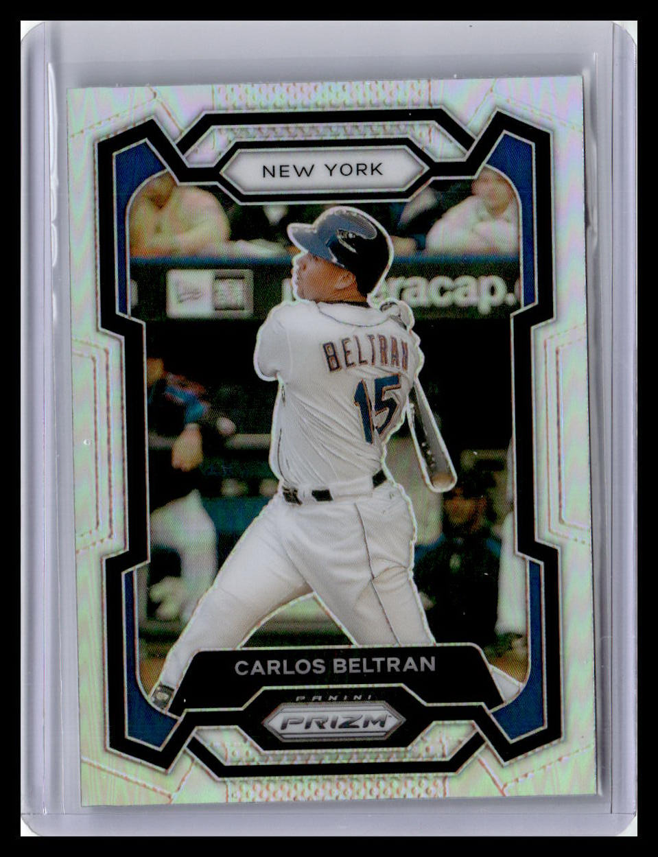 2024 Panini Prizm #16 Carlos Beltran Silver Prizms