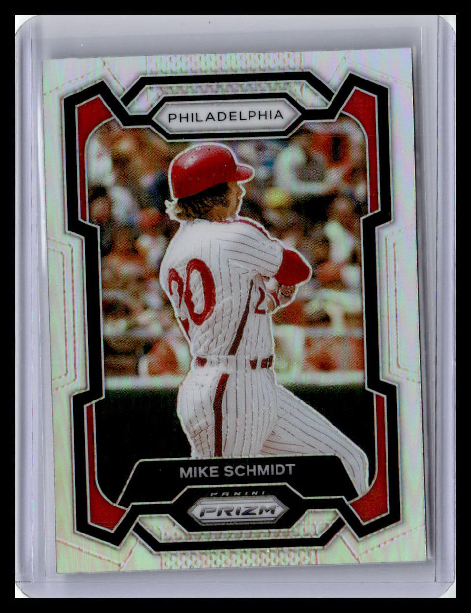 2024 Panini Prizm #73 Mike Schmidt Silver Prizms