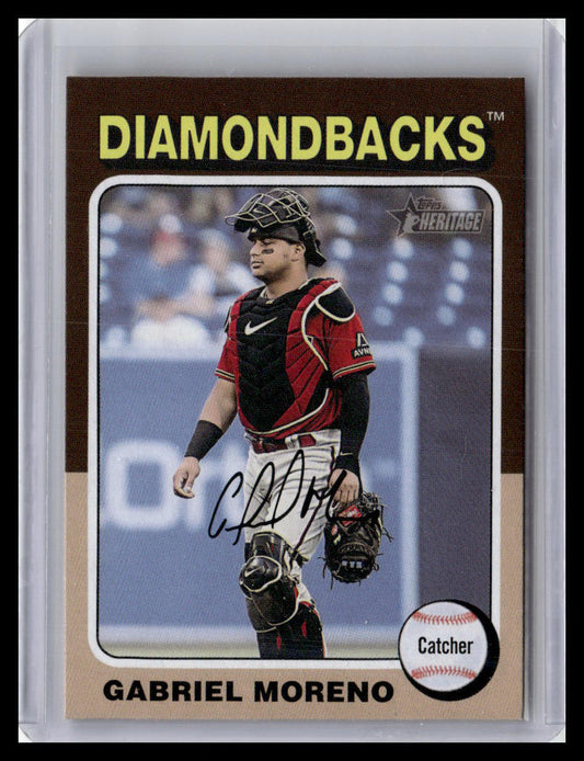 2024 Topps Heritage #290 Gabriel Moreno