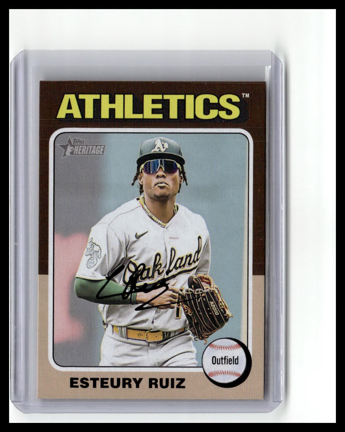 2024 Topps Heritage #300 Esteury Ruiz