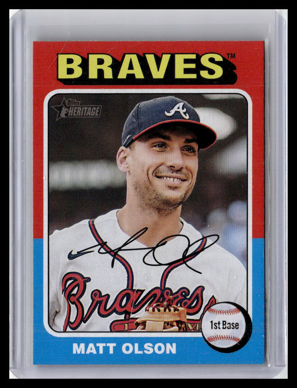 2024 Topps Heritage #440 Matt Olson