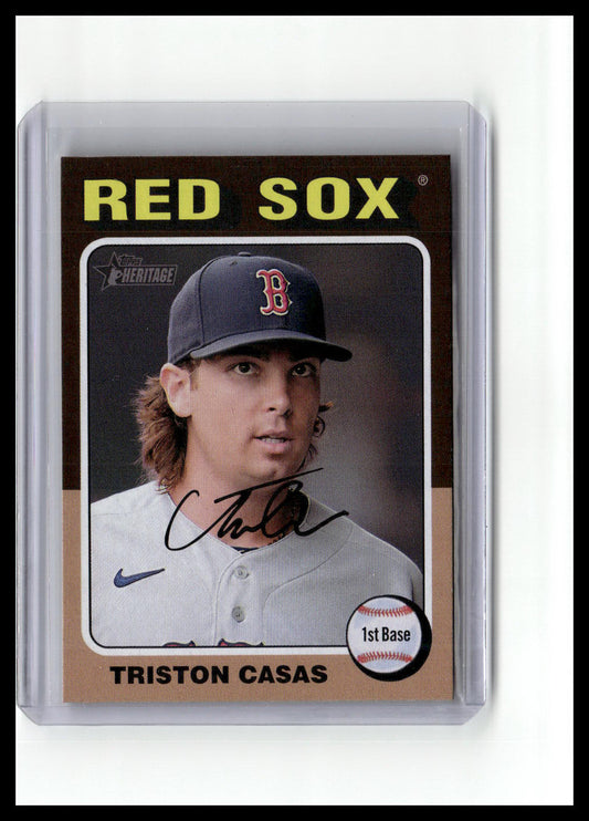 2024 Topps Heritage #352 Triston Casas