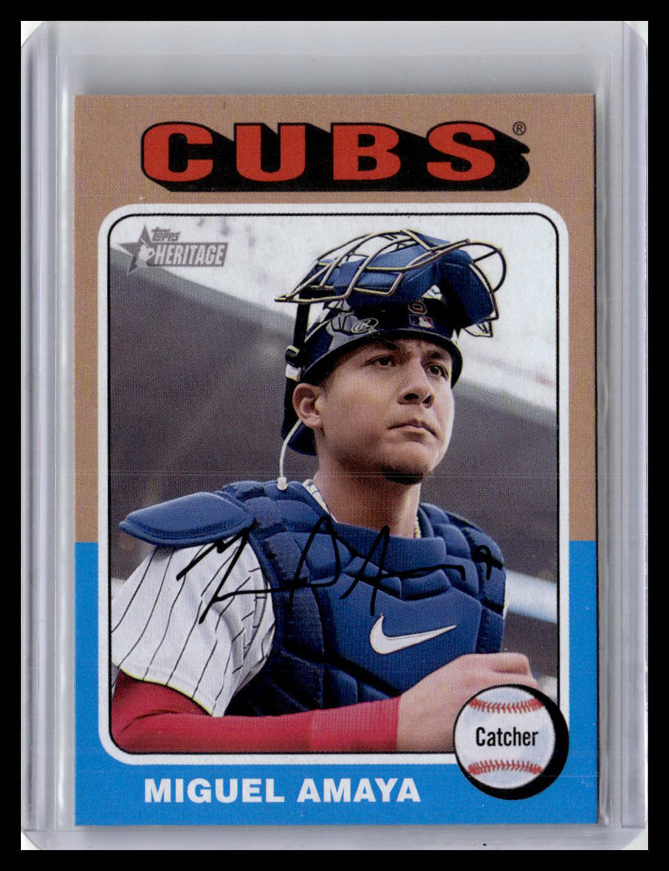 2024 Topps Heritage #294 Miguel Amaya