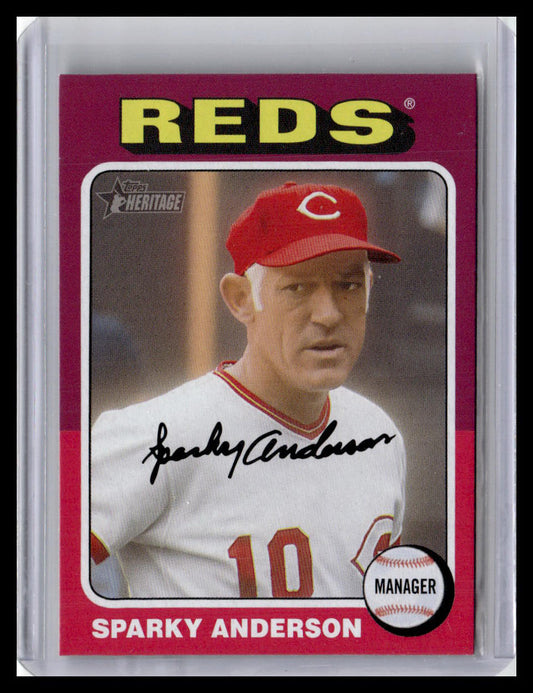 2024 Topps Heritage #111 Sparky Anderson