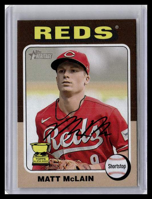 2024 Topps Heritage #279 Matt McLain