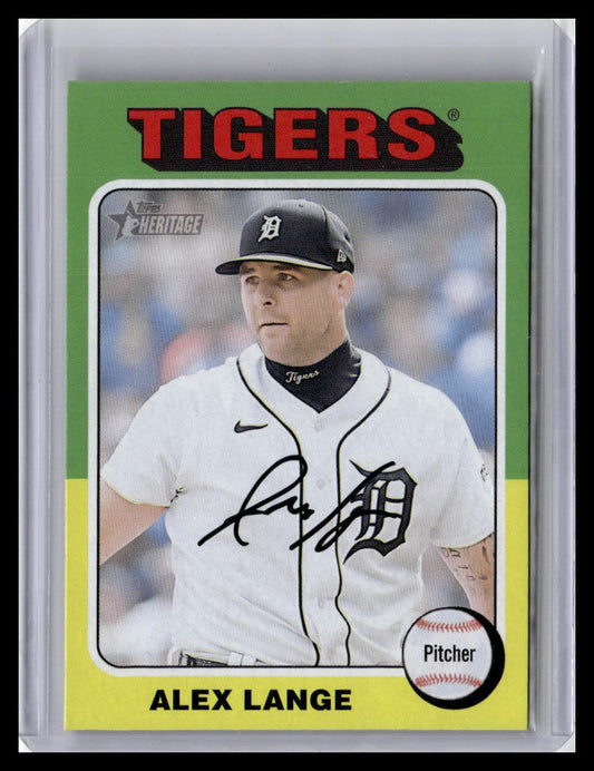 2024 Topps Heritage #213 Alex Lange