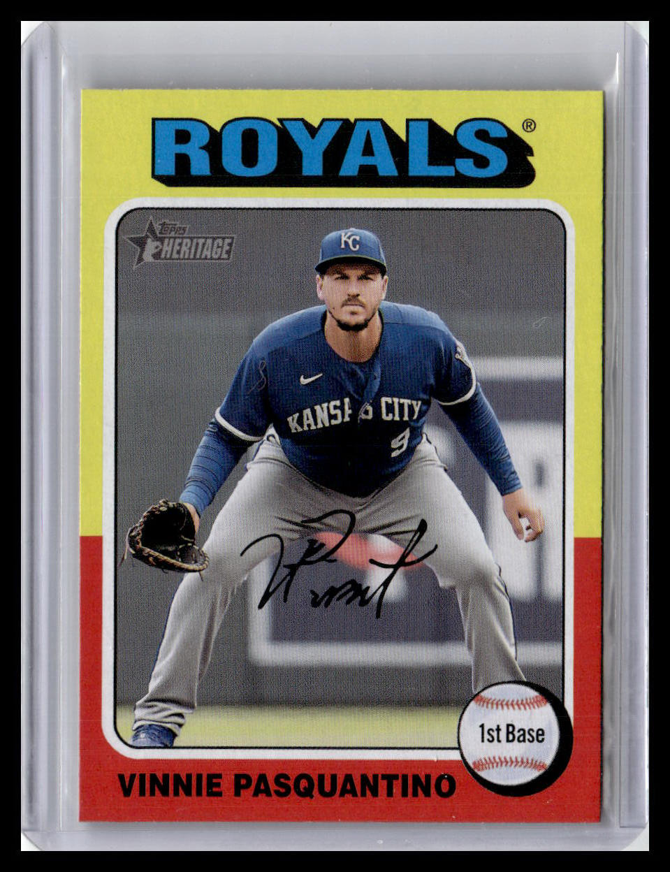 2024 Topps Heritage #365 Vinnie Pasquantino