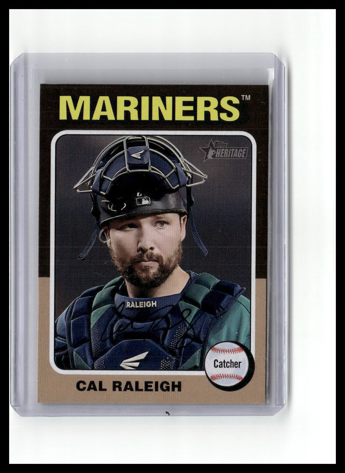 2024 Topps Heritage #217 Cal Raleigh