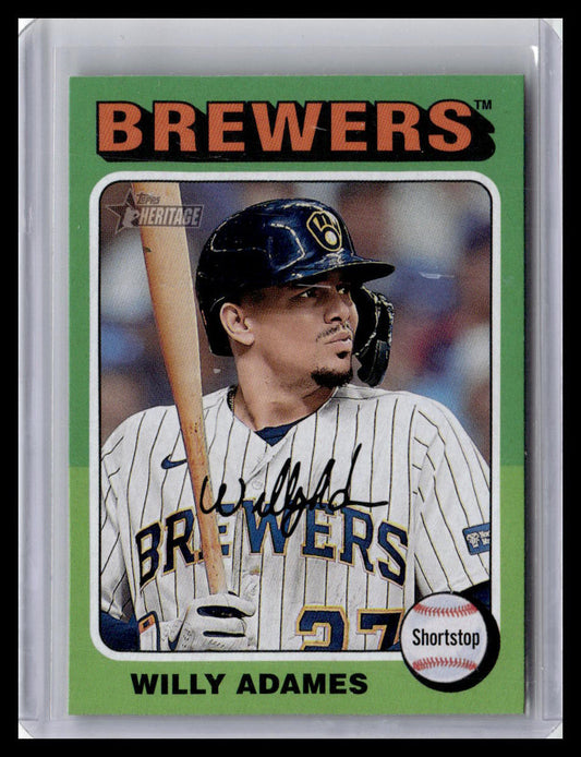 2024 Topps Heritage #155 Willy Adames