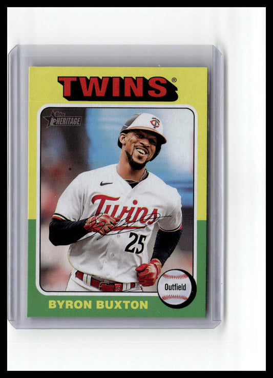 2024 Topps Heritage #126 Byron Buxton