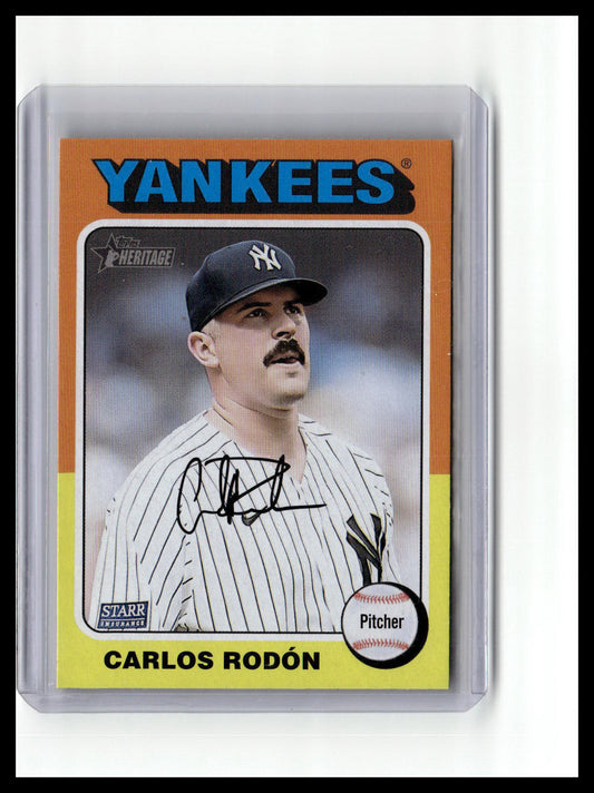 2024 Topps Heritage #261 Carlos Rodón