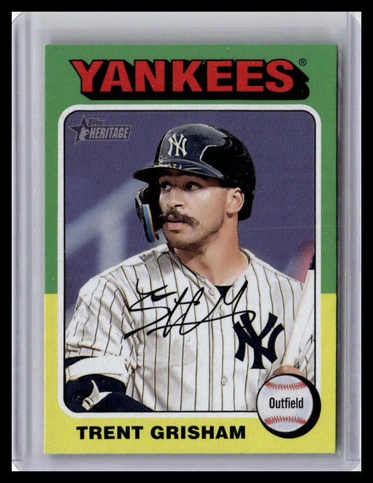 2024 Topps Heritage #252 Trent Grisham
