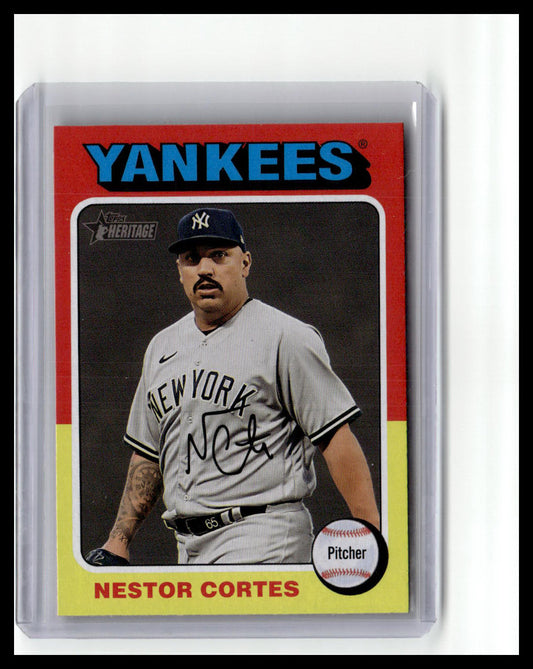 2024 Topps Heritage #260 Nestor Cortes