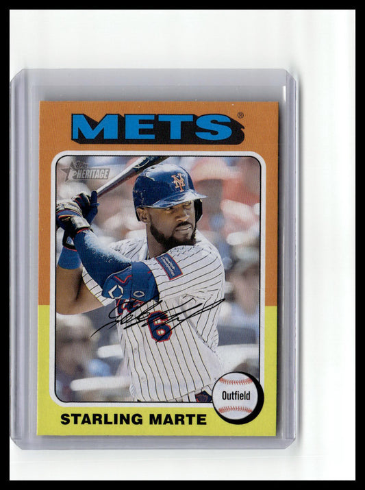 2024 Topps Heritage #266 Starling Marte