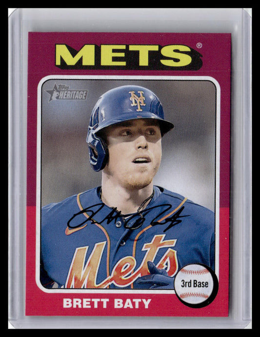 2024 Topps Heritage #219 Brett Baty