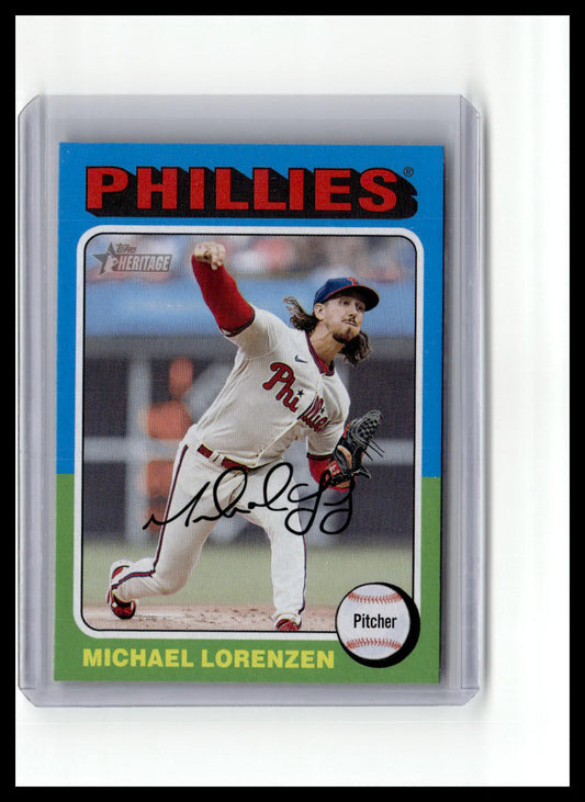 2024 Topps Heritage #497 Michael Lorenzen