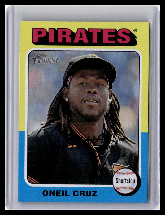 2024 Topps Heritage #131 Oneil Cruz