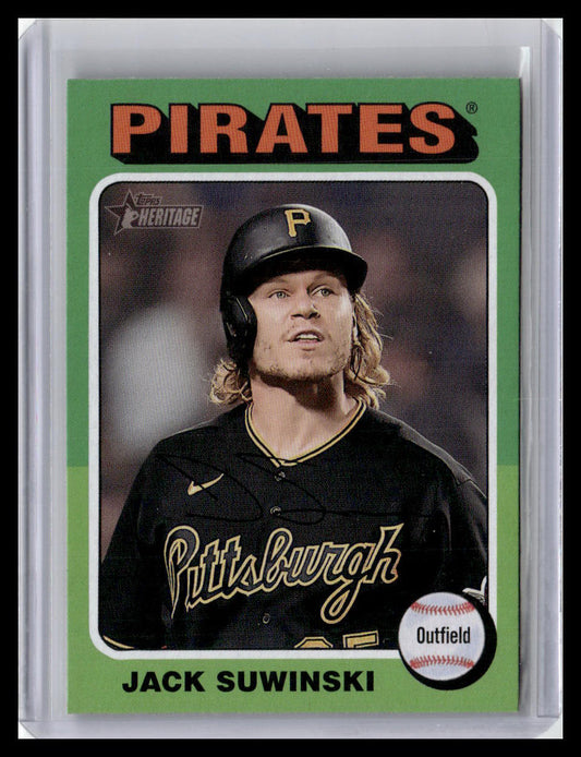2024 Topps Heritage #437 Jack Suwinski