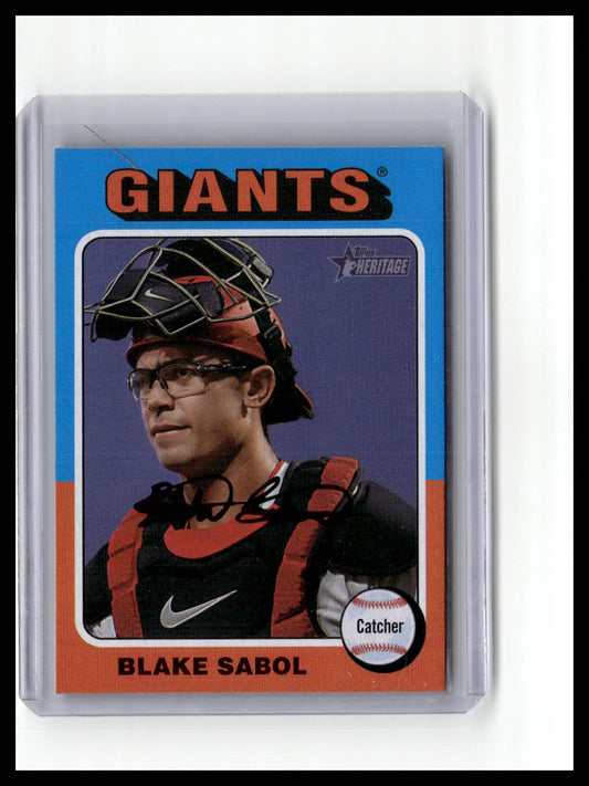 2024 Topps Heritage #366 Blake Sabol