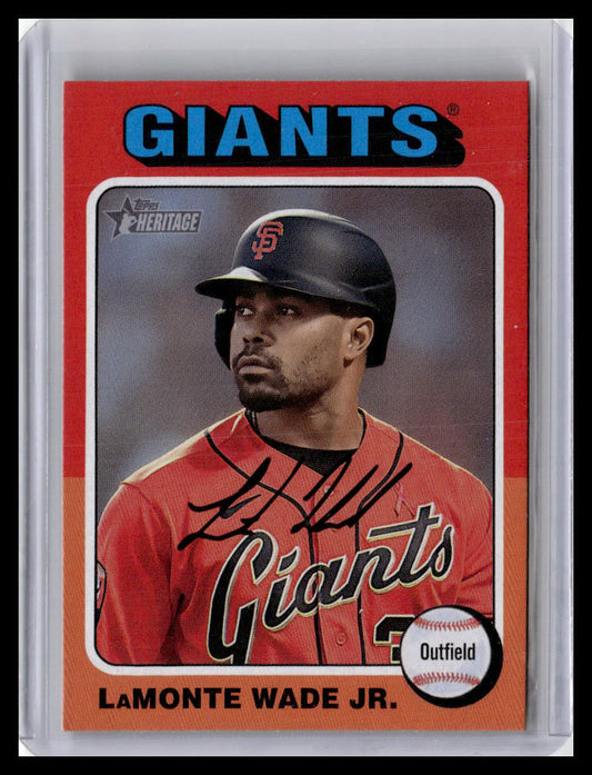 2024 Topps Heritage #454 LaMonte Wade Jr.