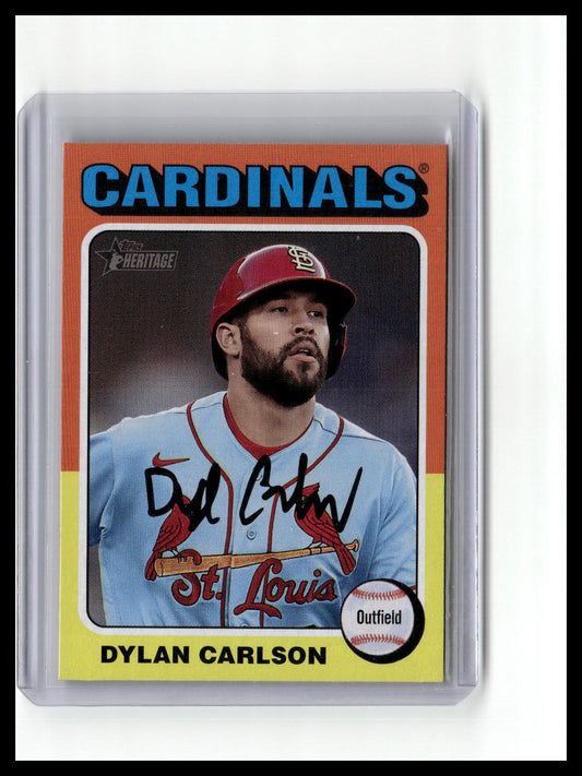 2024 Topps Heritage #418 Dylan Carlson