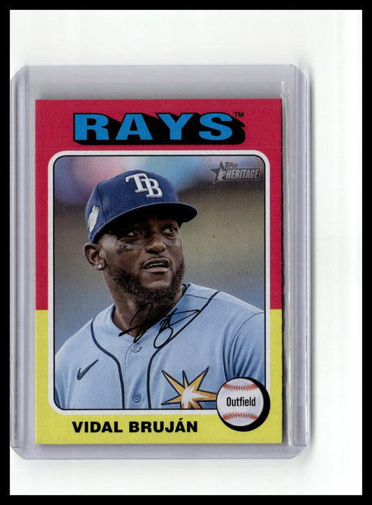 2024 Topps Heritage #215 Vidal Bruján