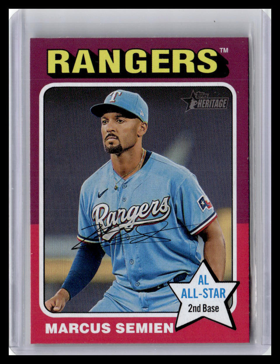 2024 Topps Heritage #127 Marcus Semien