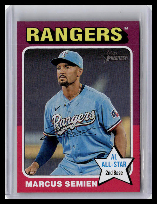 2024 Topps Heritage #127 Marcus Semien