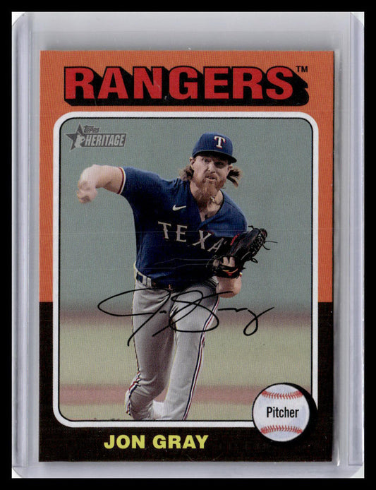 2024 Topps Heritage #335 Jon Gray