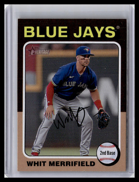 2024 Topps Heritage #359 Whit Merrifield