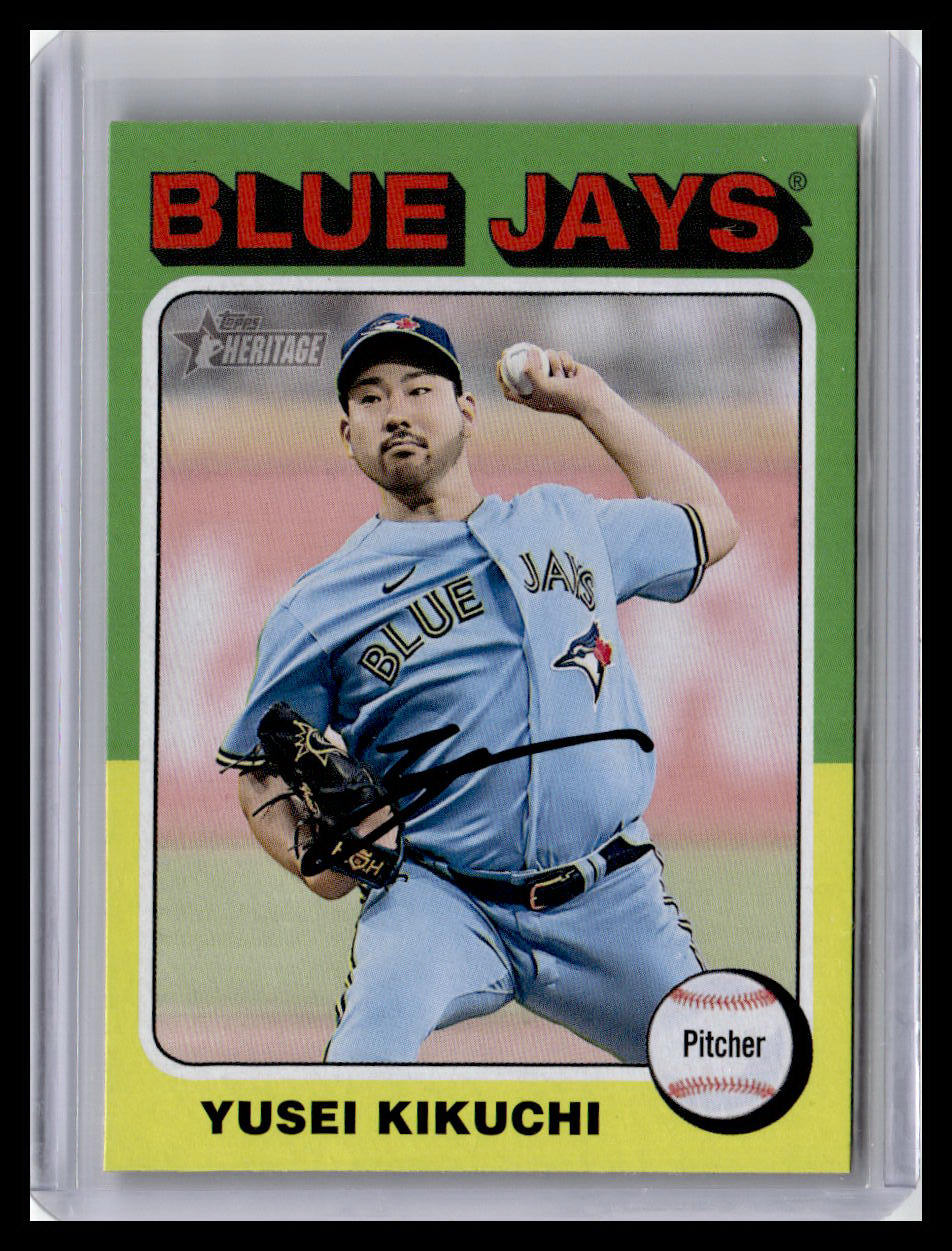 2024 Topps Heritage #433 Yusei Kikuchi