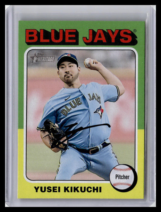 2024 Topps Heritage #433 Yusei Kikuchi