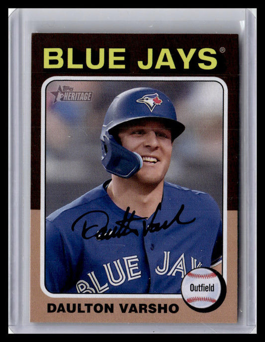 2024 Topps Heritage #258 Daulton Varsho
