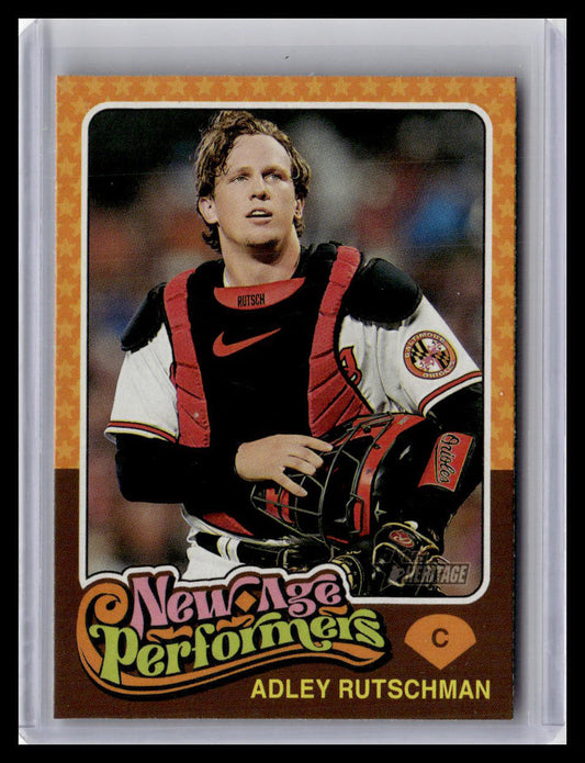 2024 Topps Heritage #NAP-9 Adley Rutschman New Age Performers
