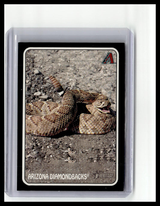 2024 Topps Heritage #75Z-8 Arizona Diamondbacks 1975 Topps Zoo's Who Stick-Ons