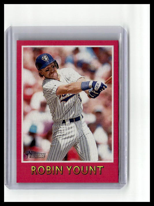 2024 Topps Heritage #75BS-7 Robin Yount 1975 Baseball Sensations