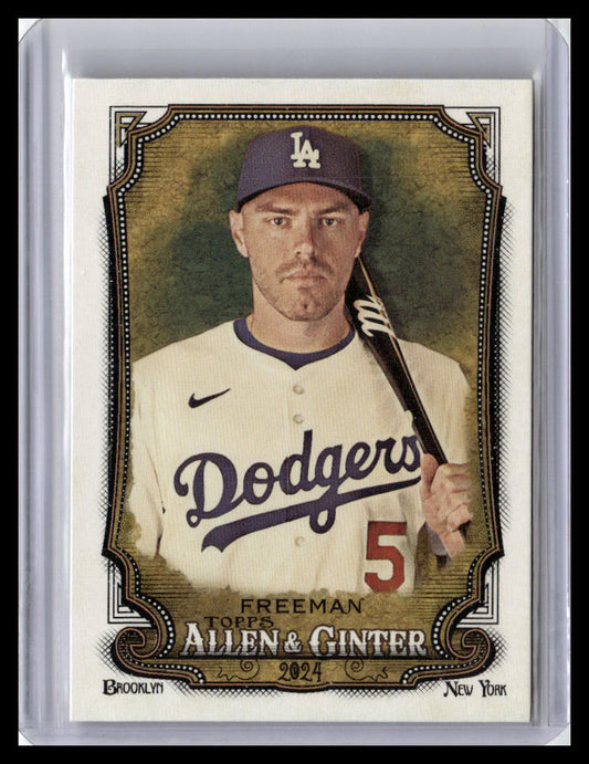 2024 Topps Allen & Ginter #62 Freddie Freeman