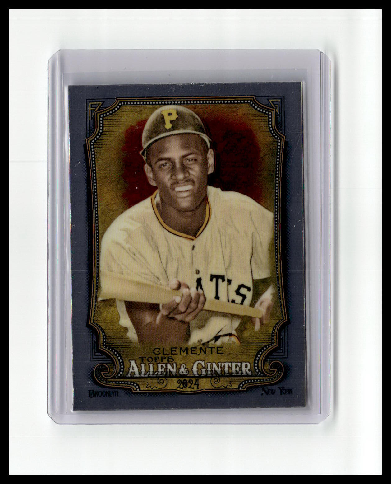 2024 Topps Allen & Ginter #124 Roberto Clemente Chrome