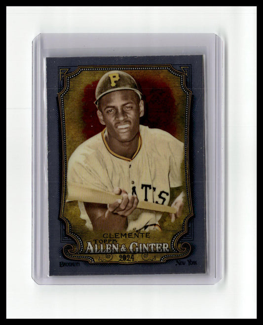 2024 Topps Allen & Ginter #124 Roberto Clemente Chrome