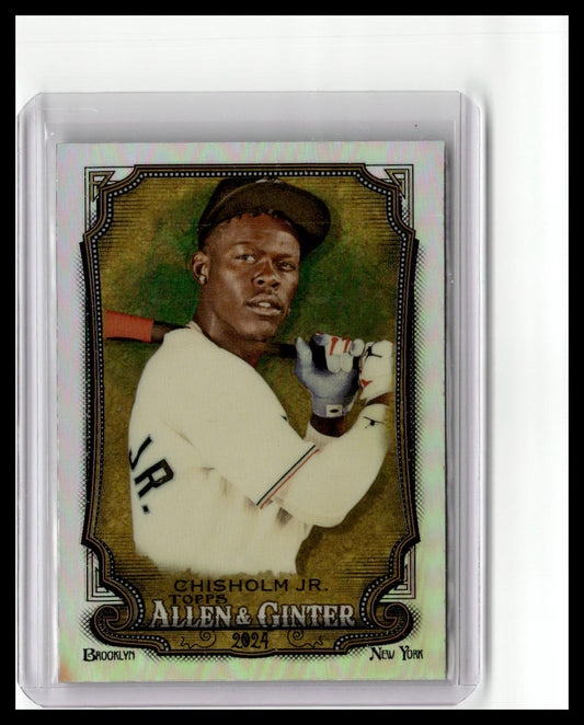 2024 Topps Allen & Ginter #13 Jazz Chisholm Jr. Chrome