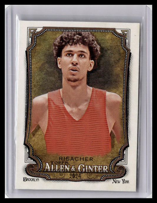 2024 Topps Allen & Ginter #245 Zaccharie Risacher
