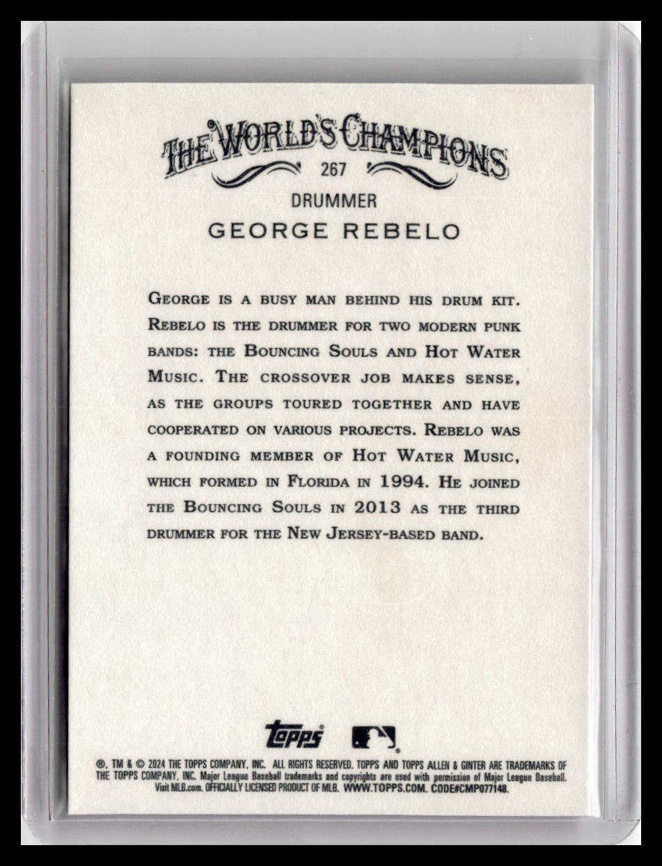 2024 Topps Allen & Ginter #267 George Rebelo