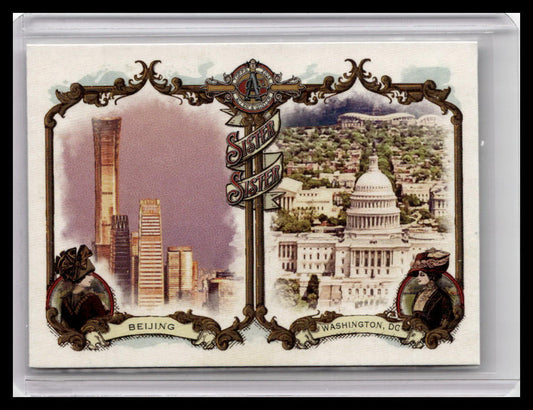 2024 Topps Allen & Ginter #SS-2 Beijing / Washington Sister Sister