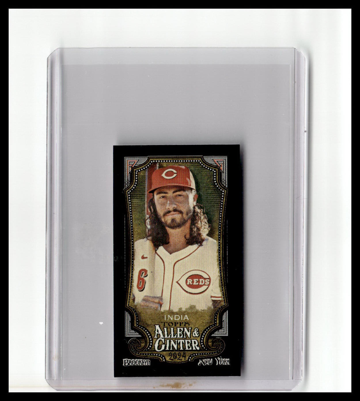 2024 Topps Allen & Ginter #333 Jonathan India Mini Black Border
