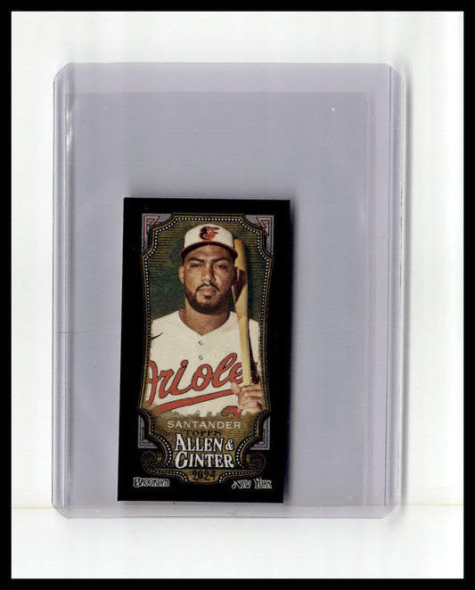 2024 Topps Allen & Ginter #110 Anthony Santander Mini Black Border